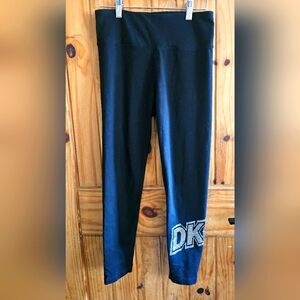 Women's DKNY Black Embellished Leggings